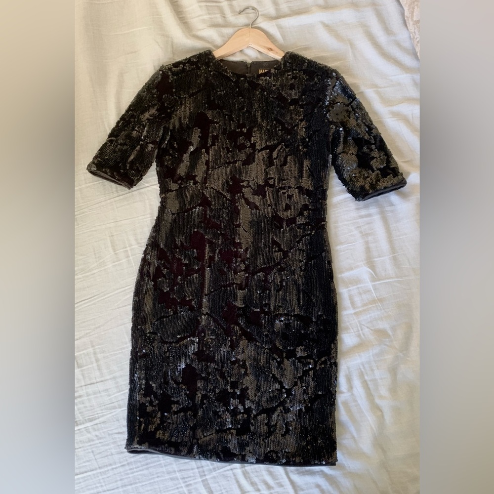 Marc Bouwer black mini dress